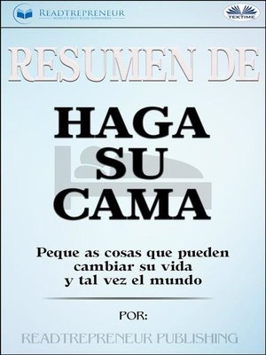 cover image of Resumen De Haga Su Cama